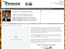Tablet Screenshot of minneapolisoktoberfest.com